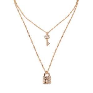The Styled Collection Jewelry - The Styled Collection Lock and Key Necklace The Styled Collection Jewelry - The Styled Collection Lock and Key Necklace